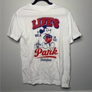 Disney White Cotton T-Shirt